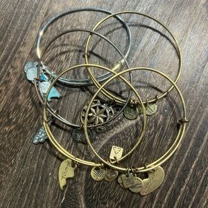 Alex & Ani Bracelets Set Of 5 B42